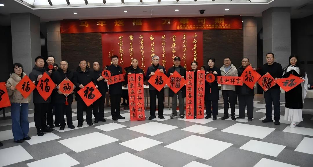 山西省关工委在彭真生平暨中共太原支部旧址纪念馆开展新春送对联活动