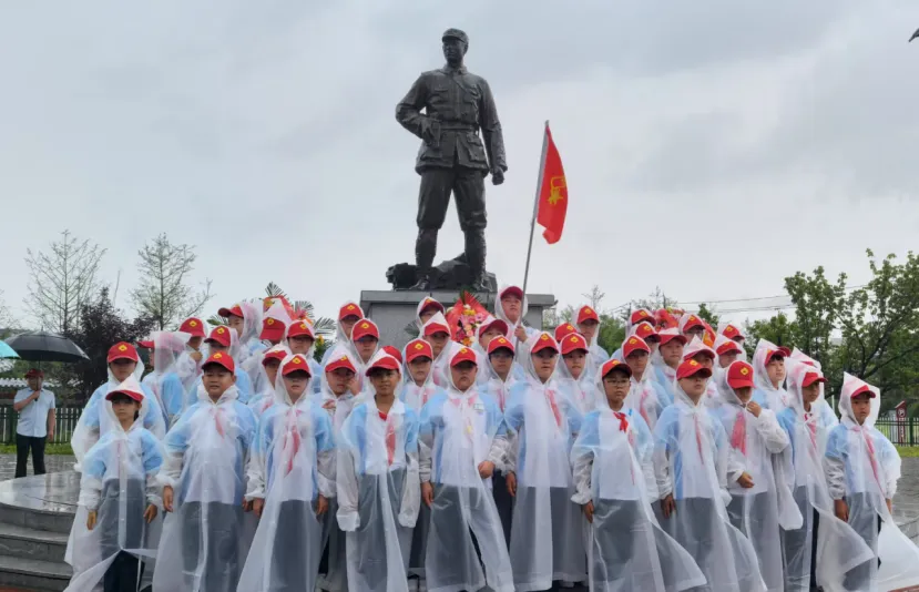 辽宁省辽阳市关工委举行“青少年党史学习月”活动启动仪式